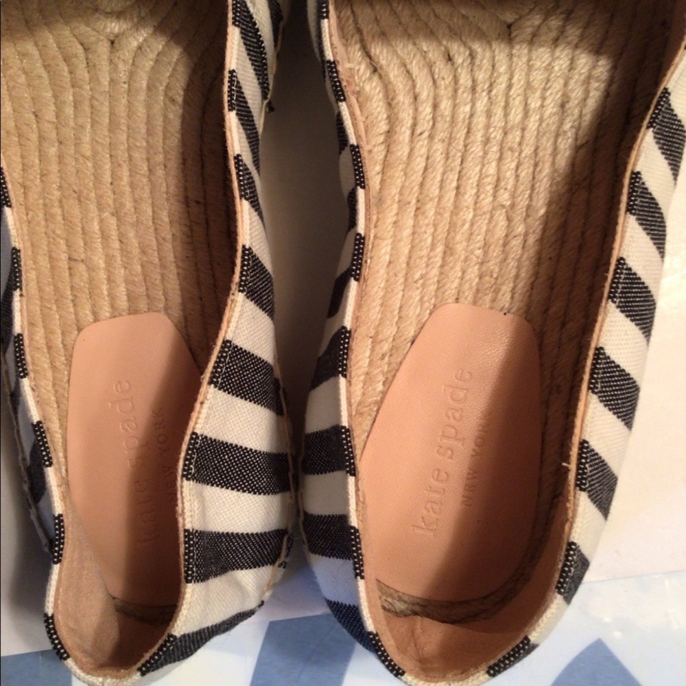KATE SPADE ESPADRILLE Sz 10 - Picture 4 of 6